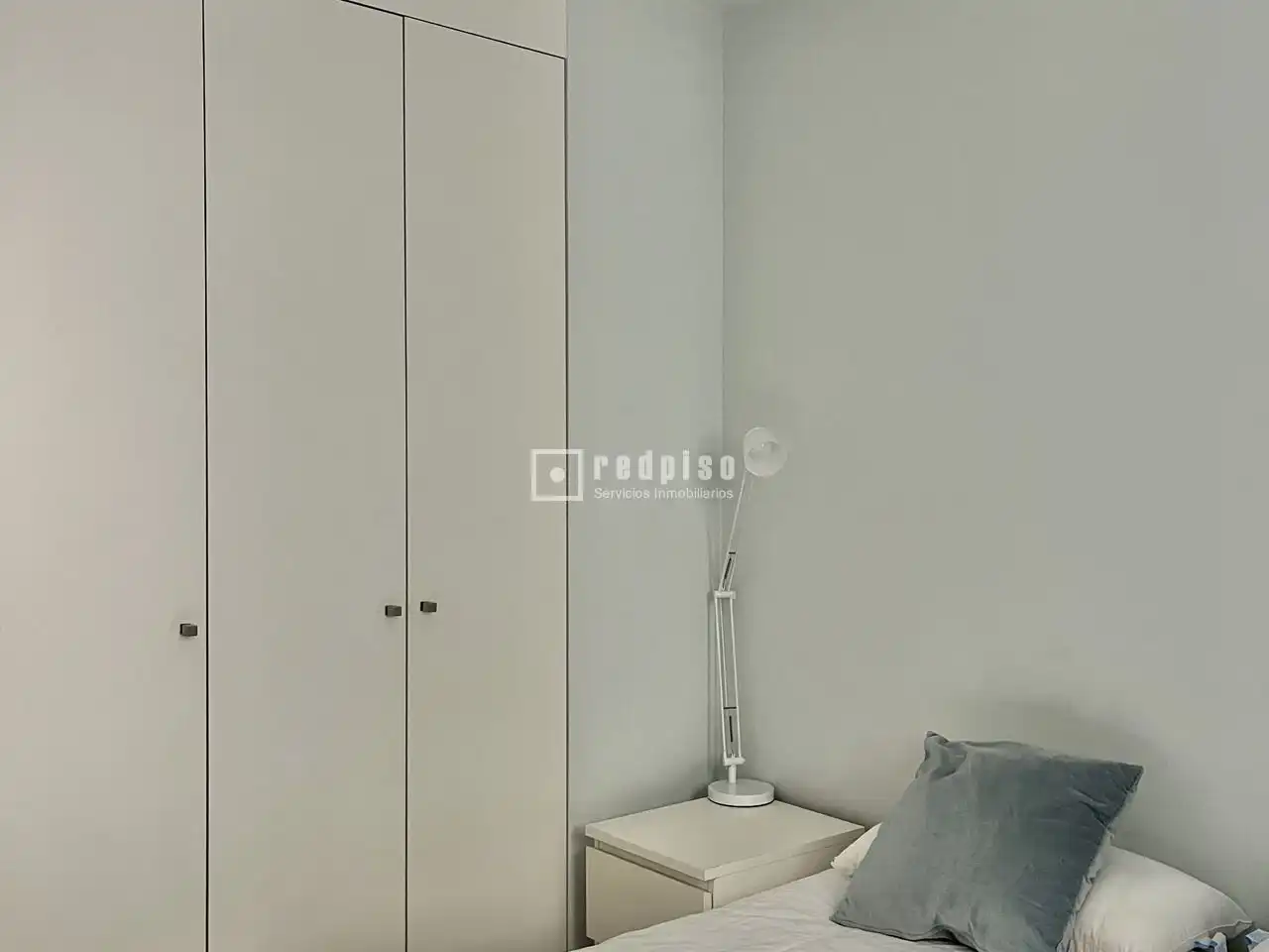 Schlafzimmer von Wohnung zur Miete in Madrid mit Klimaanlage, Heizung und Terrasse