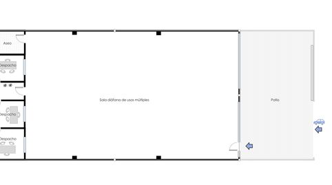 Foto 2 von Fabrikhallen zur Miete in Carretera D'alcolea del Pinar, 149, Ponent, Reus