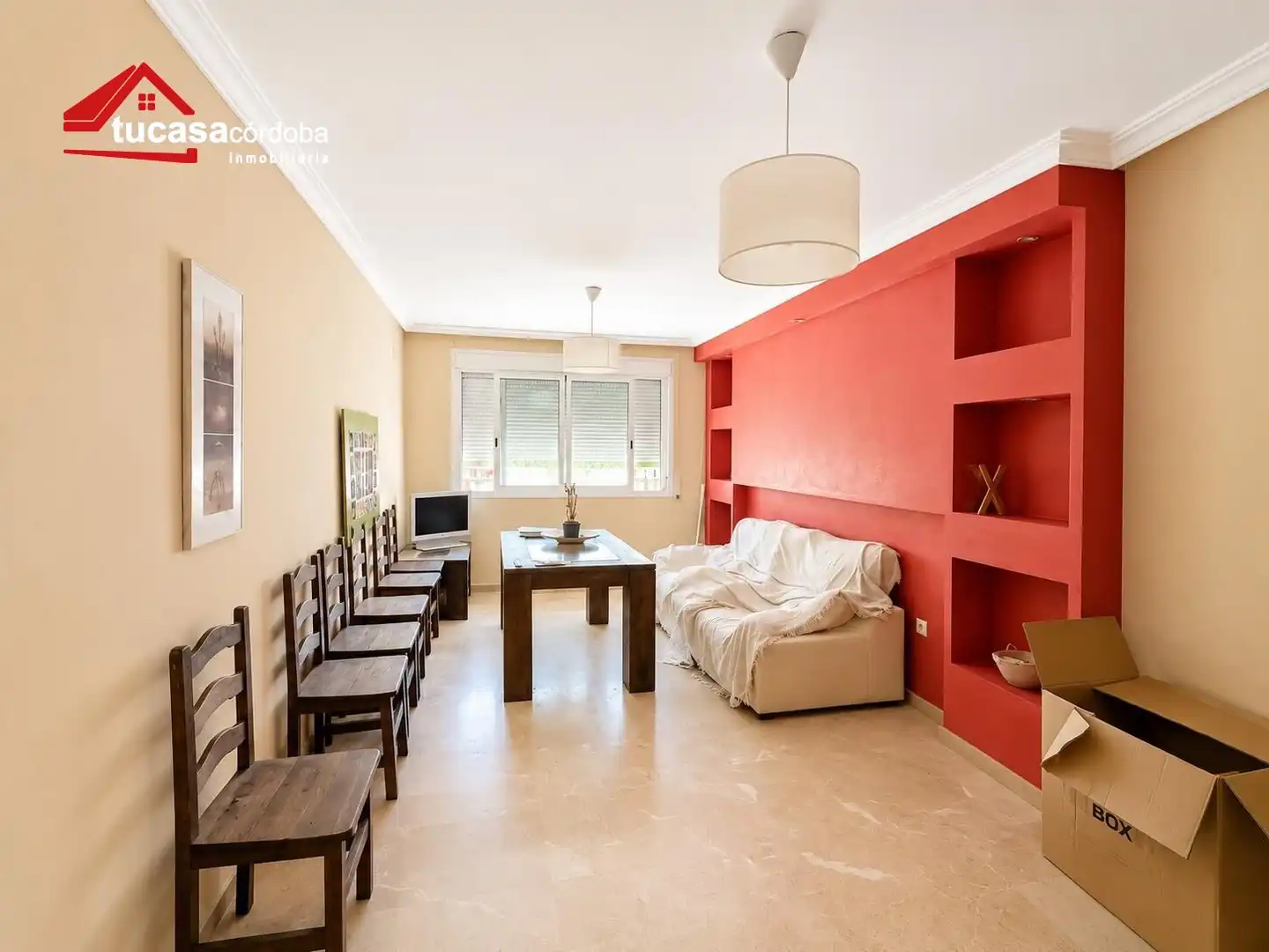 Sala d'estar de Planta baixa en venda en Córdoba amb Aire condicionat, Alarma i Piscina comunitària