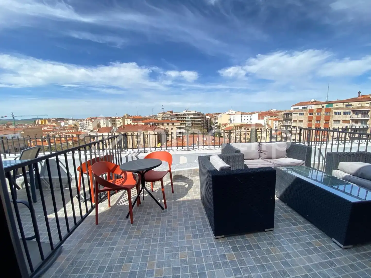 Terraza de Estudio de alquiler en Salamanca con Calefacción