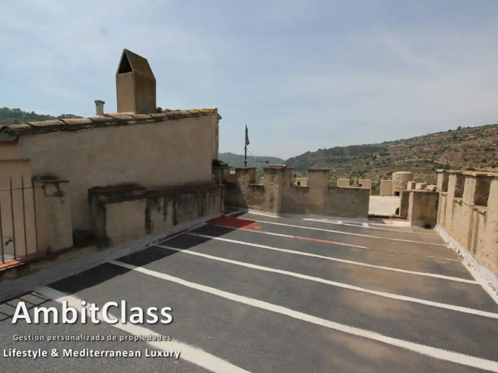 Terrassa de Casa o xalet en venda en Vallfogona de Riucorb amb Calefacció, Jardí privat i Terrassa