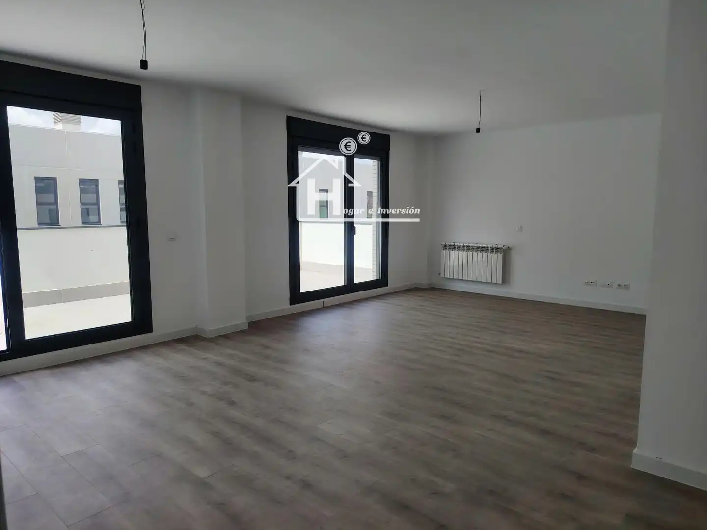 Sala de estar de Ático de alquiler en Guadalajara con Aire acondicionado, Calefacción y Terraza