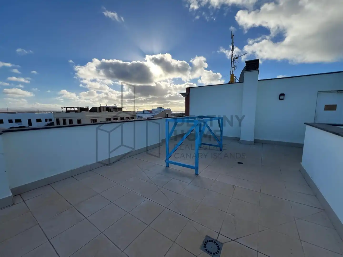 Terrasse von Wohnungen zum Verkauf in La Oliva mit Abstellraum, Möbliert und Gemeinschaftspool