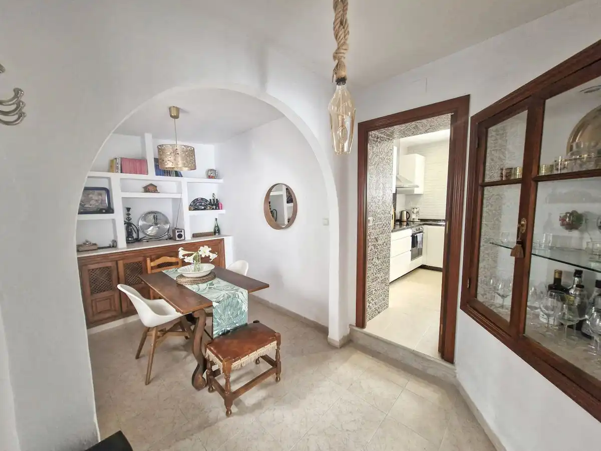 Dining room of Houses for sale in Mijas  with Air Conditioner and Terrace