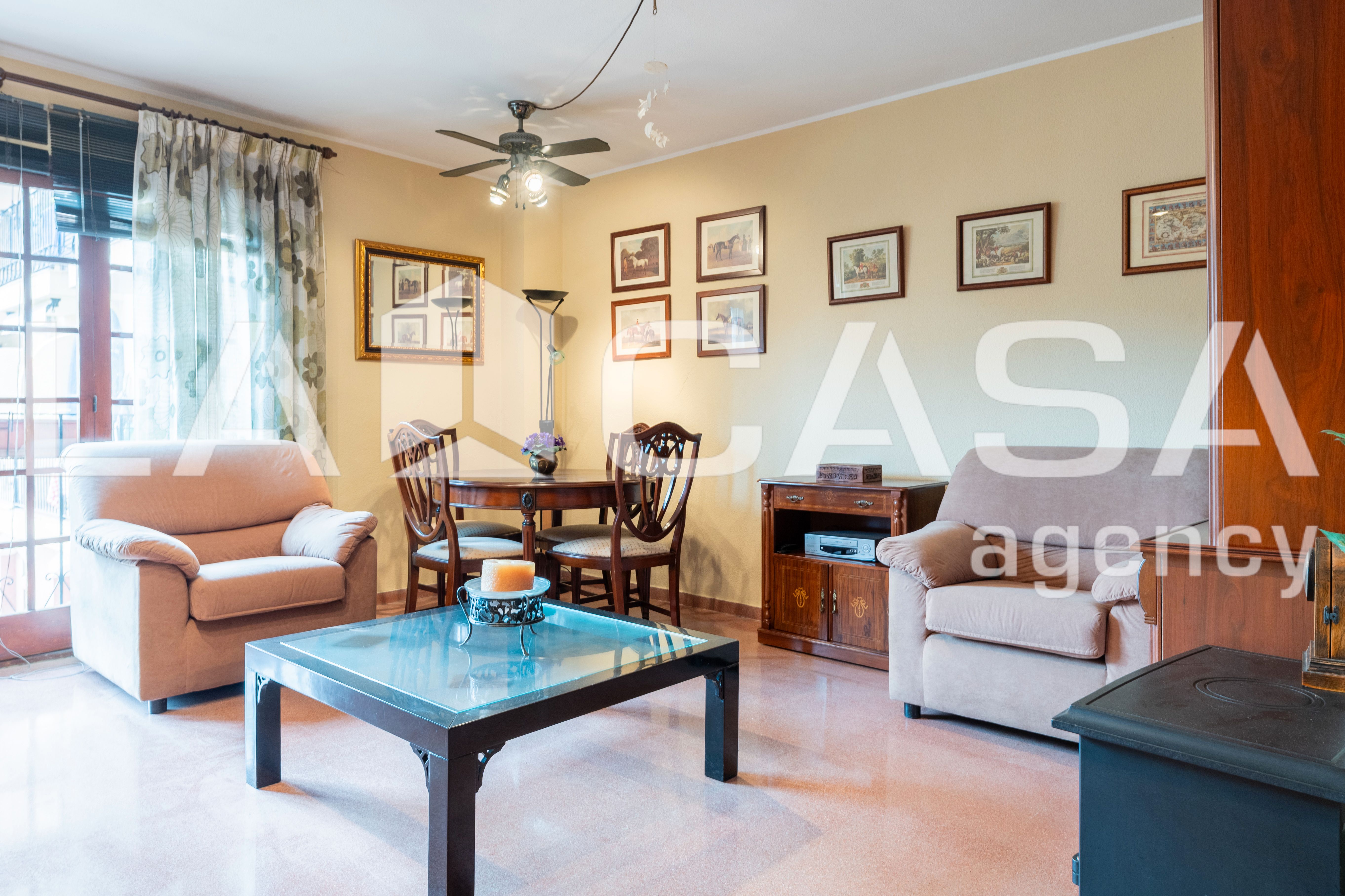 Living room of Flat for sale in Alboraya  with Balcony