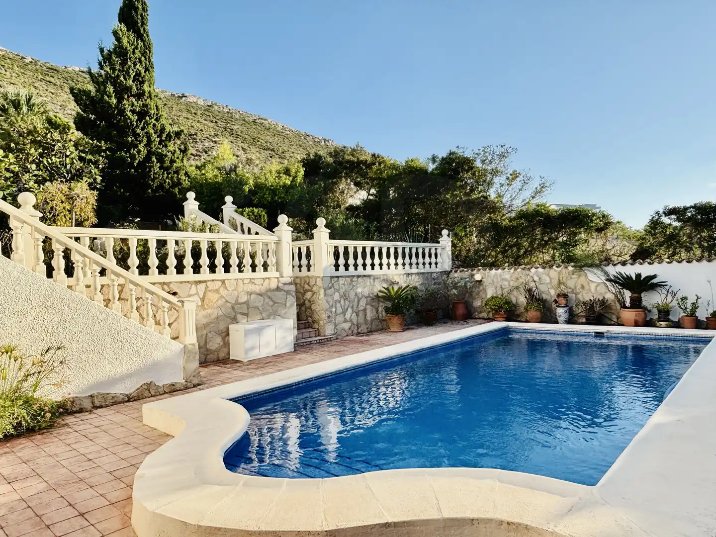Swimming pool of Houses for sale in Cap Martí - El Tossalet - Pinomar