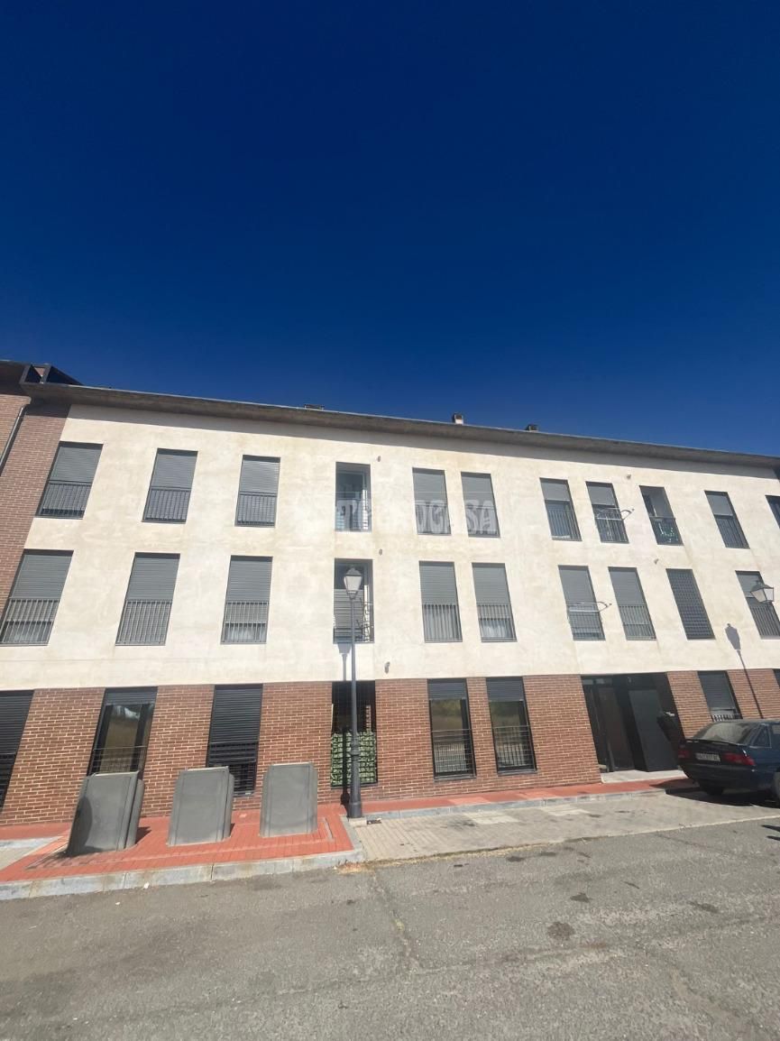 Exterior view of Flat for sale in Olmedo  with Heating