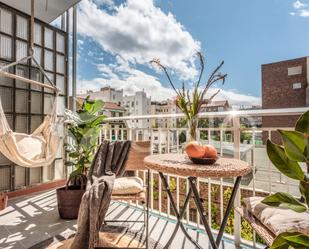 Balcony of Apartment to rent in  Madrid Capital  with Air Conditioner, Terrace and Furnished