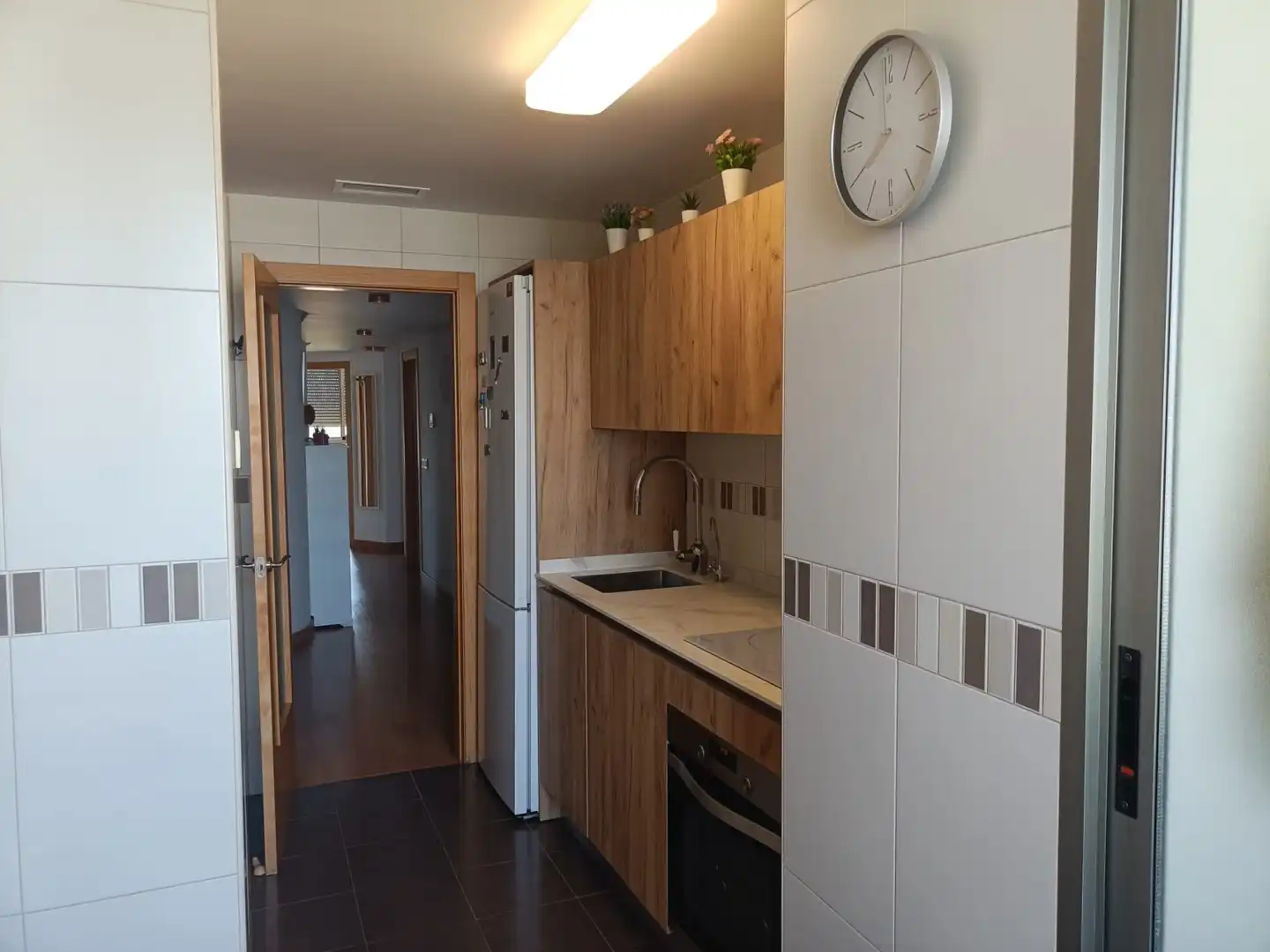 Cocina de Piso de alquiler en Murcia con Aire acondicionado, Calefacción y Amueblado