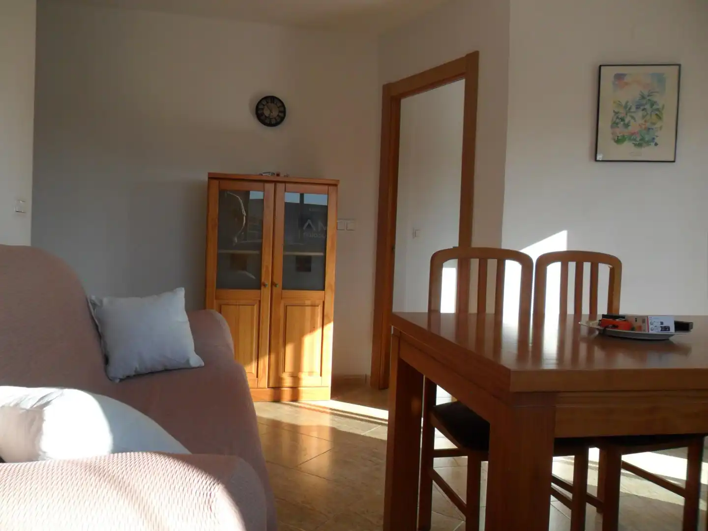 Sala d'estar de Pis de lloguer en Granada amb Aire condicionat, Terrassa i Moblat