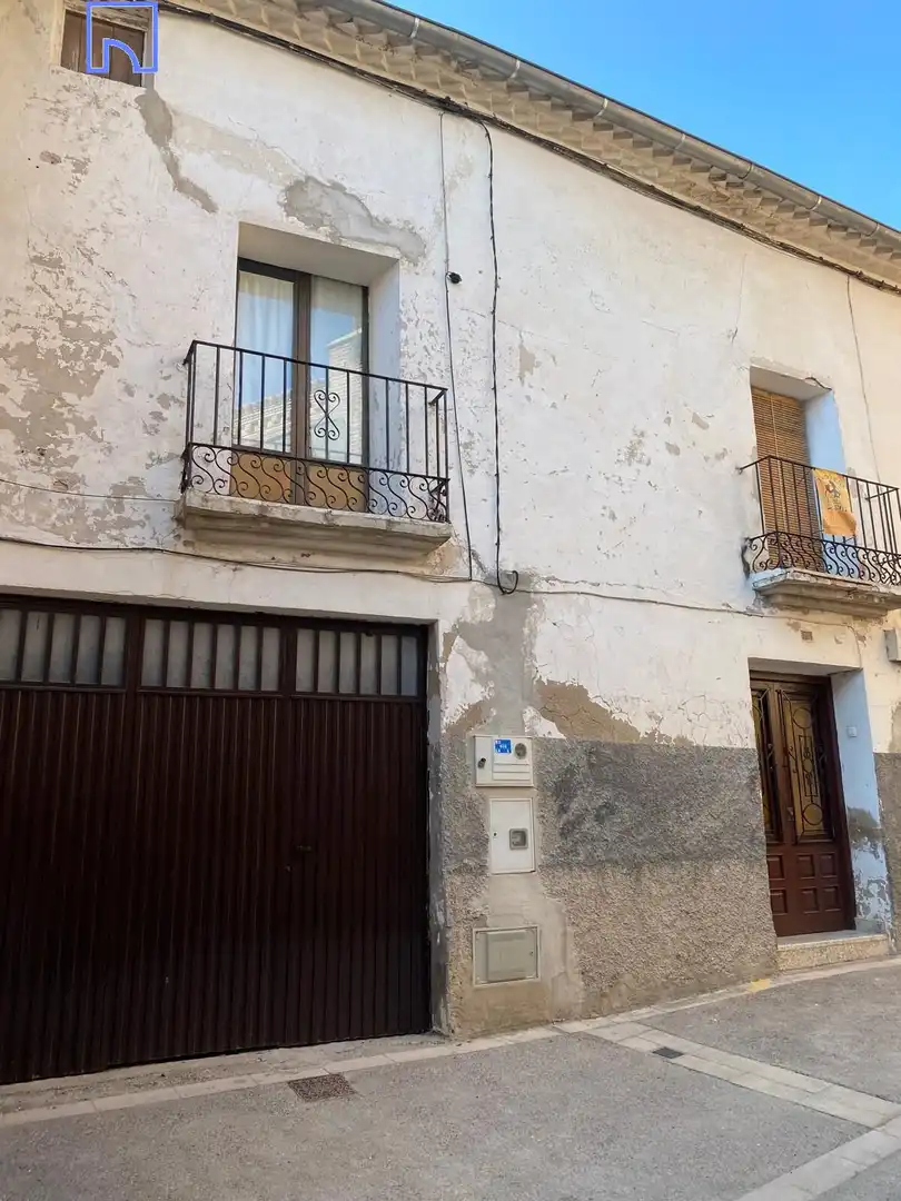 Vista exterior de Casa o xalet en venda en Ablitas amb Calefacció i Balcó