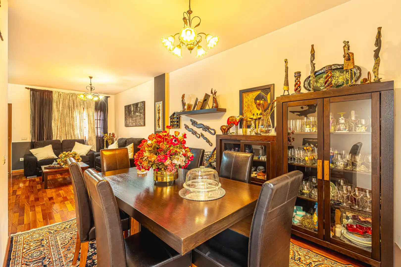 Comedor de Casa adosada en venta en San Cristóbal de la Laguna con Jardín privado, Terraza y Trastero