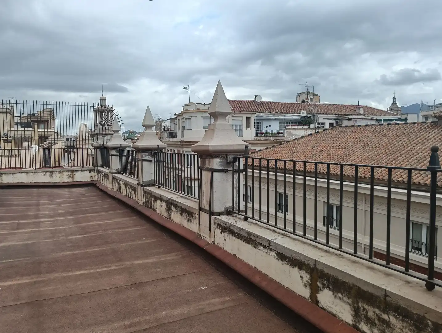 Terrasse von Büro zum Verkauf in Málaga mit Balkon und Alarm