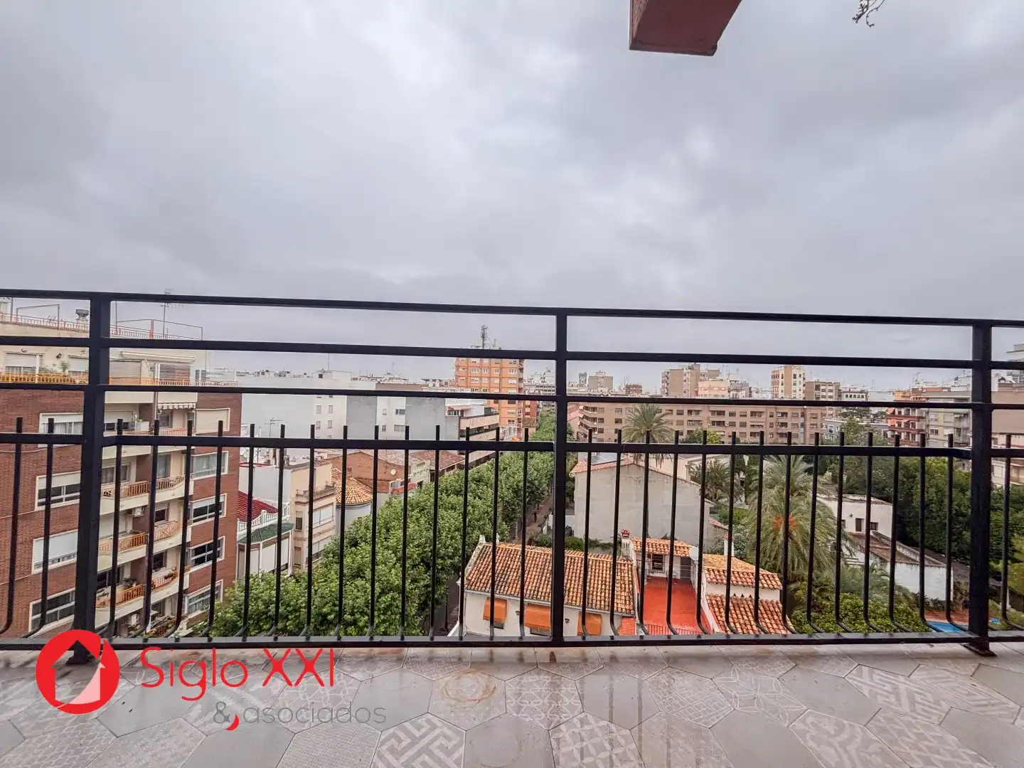 Terrasse von Wohnung zur Miete in Vila-real mit Klimaanlage und Balkon