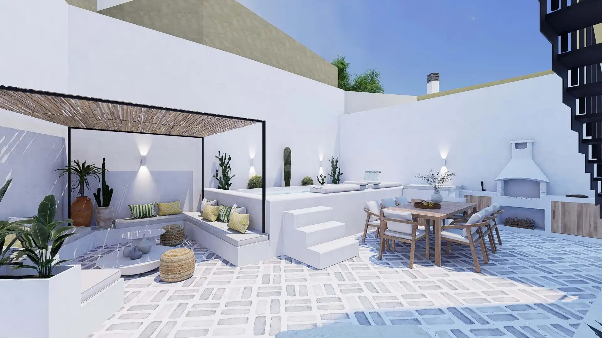 Terraza de Edificio en venta en Pego