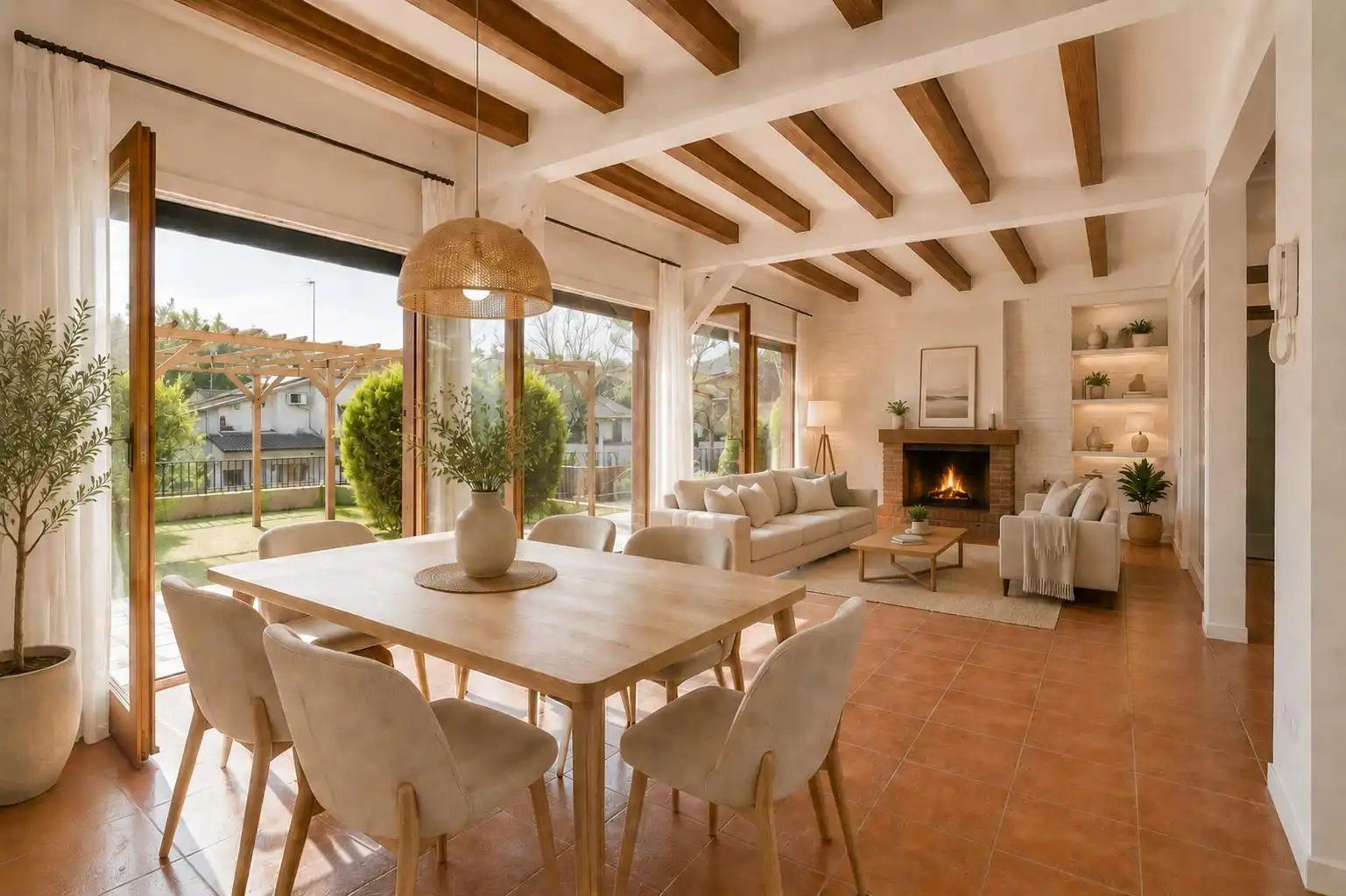 Sala d'estar de Casa o xalet en venda en Lliçà d'Amunt amb Aire condicionat, Terrassa i Traster