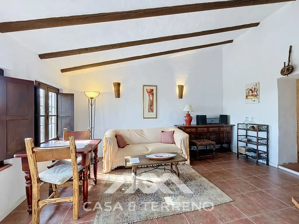 Wohnzimmer von Haus zum Verkauf in Vélez-Málaga mit Klimaanlage und Terrasse