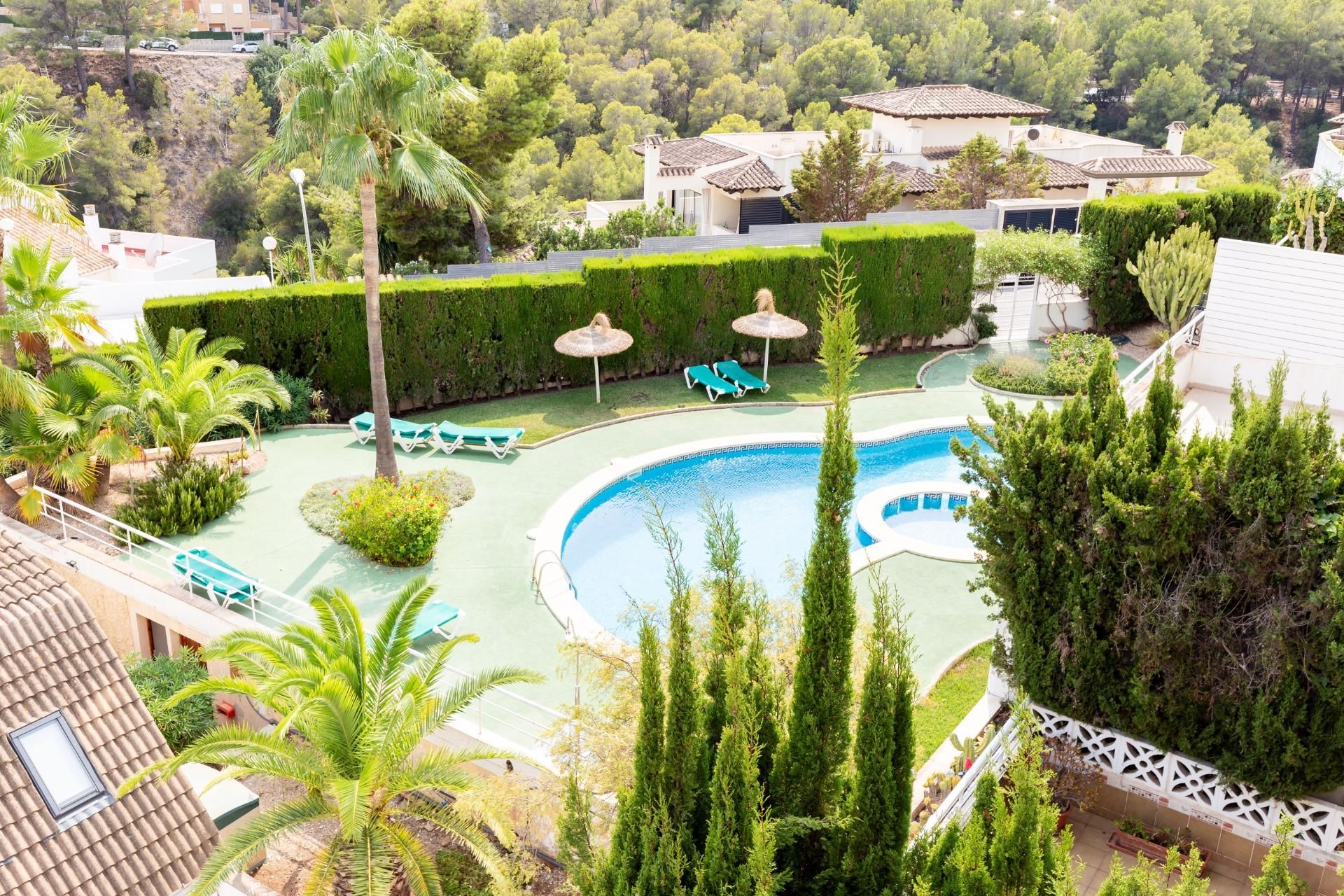 Swimming pool of Apartment to rent in Calvià  with Air Conditioner, Terrace and Community pool