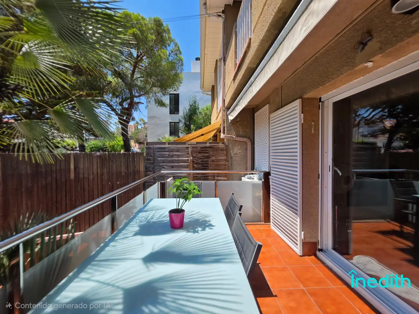 Terraza de Casa o chalet en venta en Sant Pere de Ribes con Aire acondicionado, Calefacción y Jardín privado