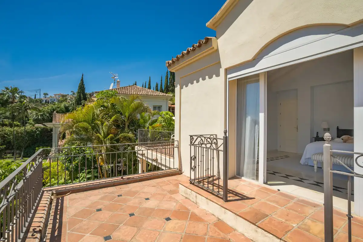 Terrassa de Casa o xalet en venda en Málaga amb Aire condicionat, Terrassa i Moblat