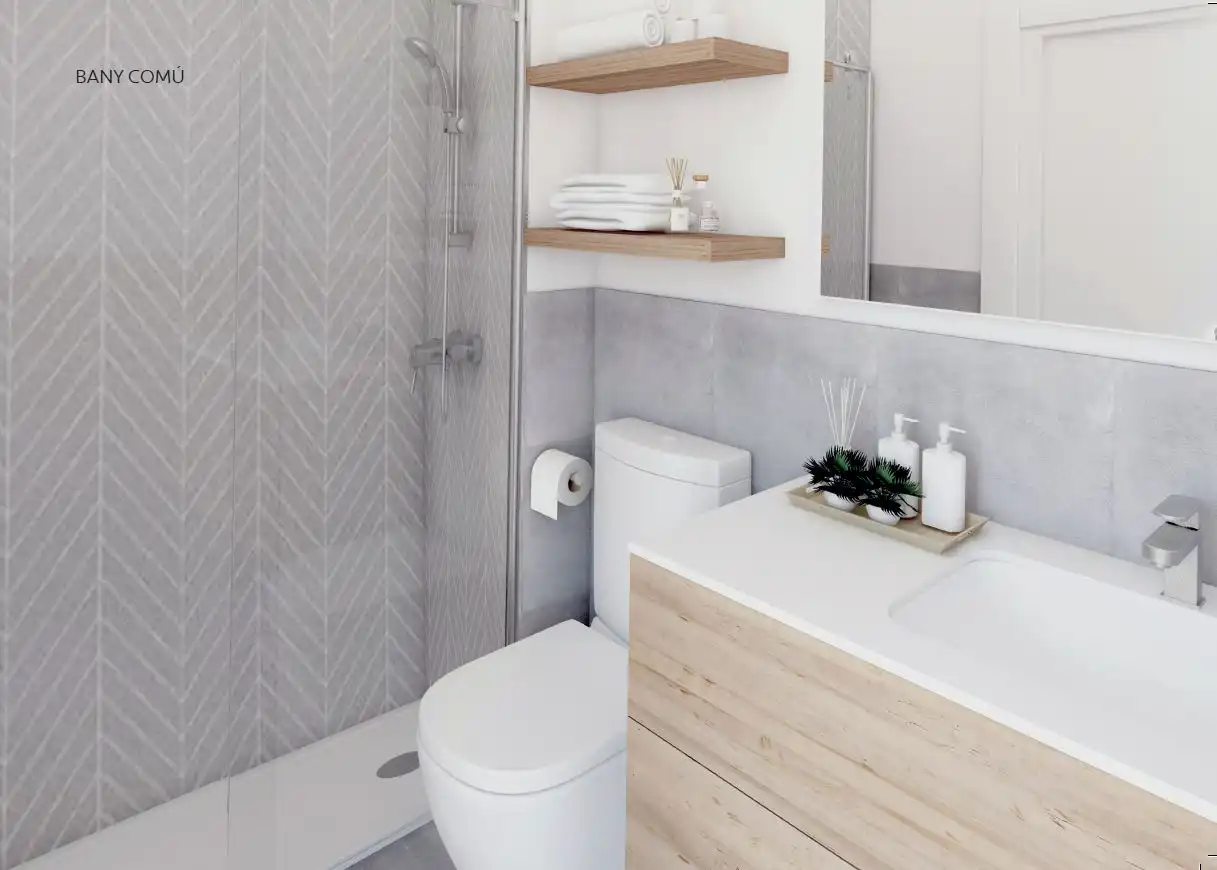 Baño de Planta baja en venta en Vilafranca del Penedès con Aire acondicionado, Calefacción y Parquet