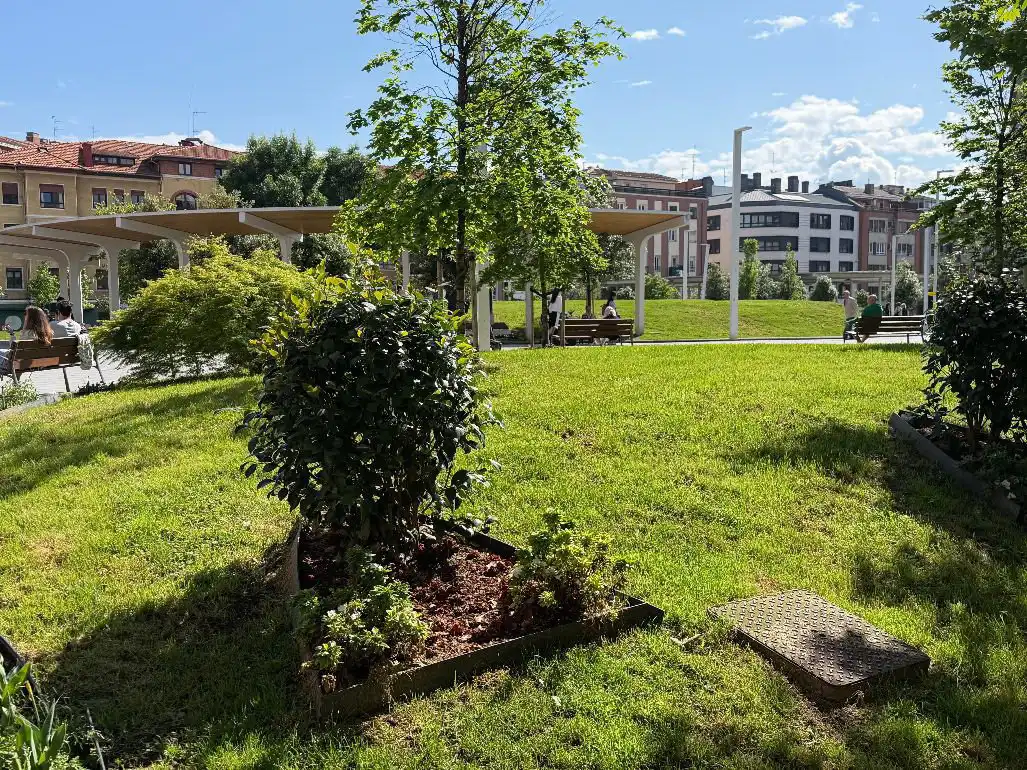 Garten von Wohnung zum Verkauf in Getxo  mit Heizung, Terrasse und Internet