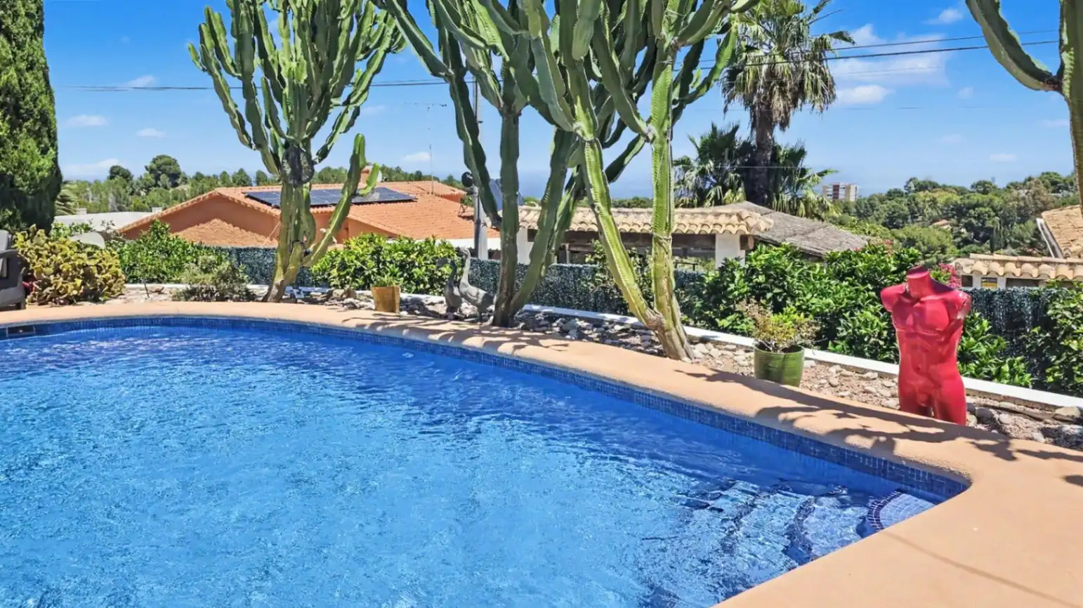 Swimming pool of Houses for sale in Dénia  with Air Conditioner, Heating and Private garden