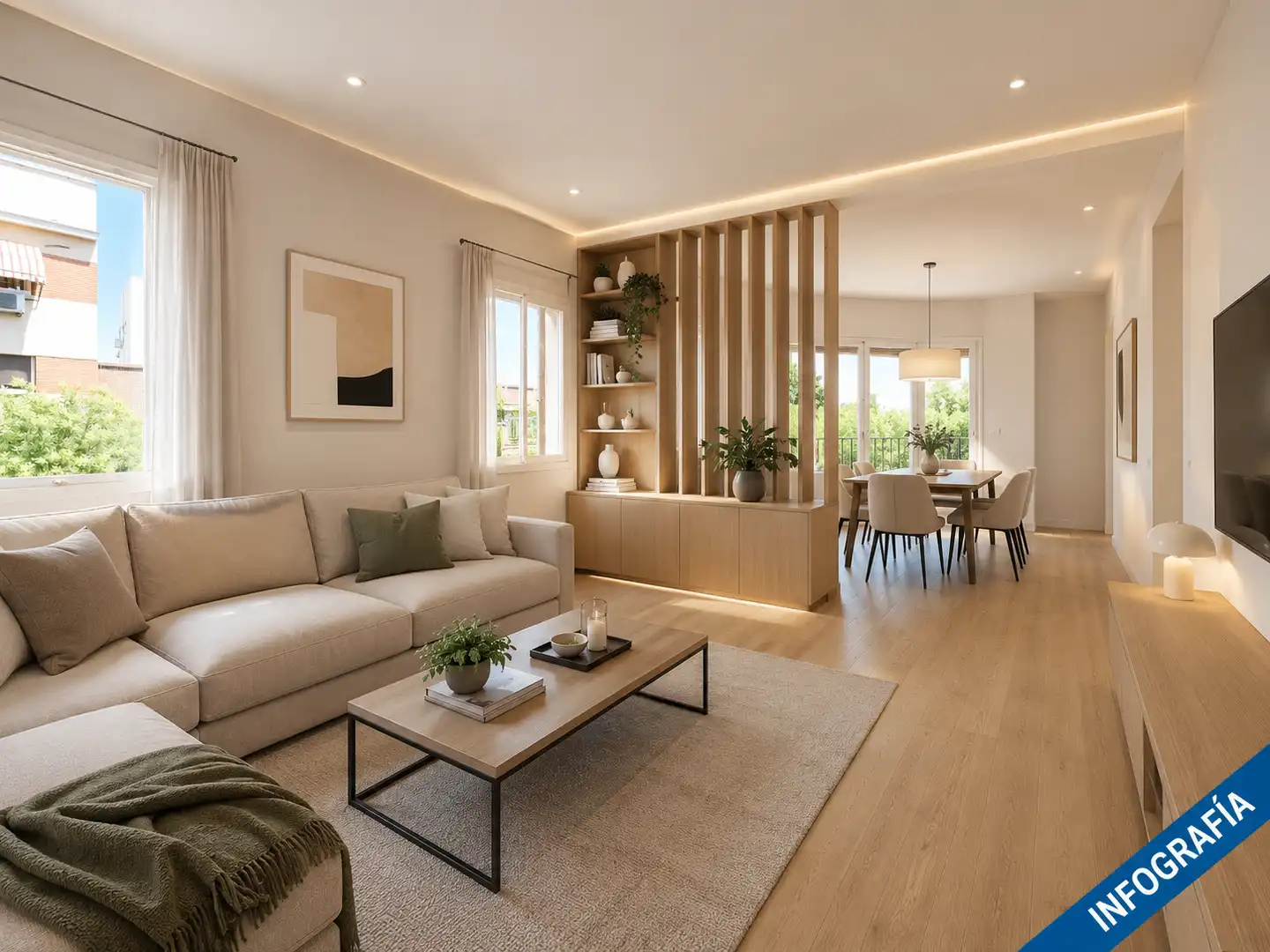 Sala de estar de Piso en venta en Madrid con Calefacción, Terraza y Trastero