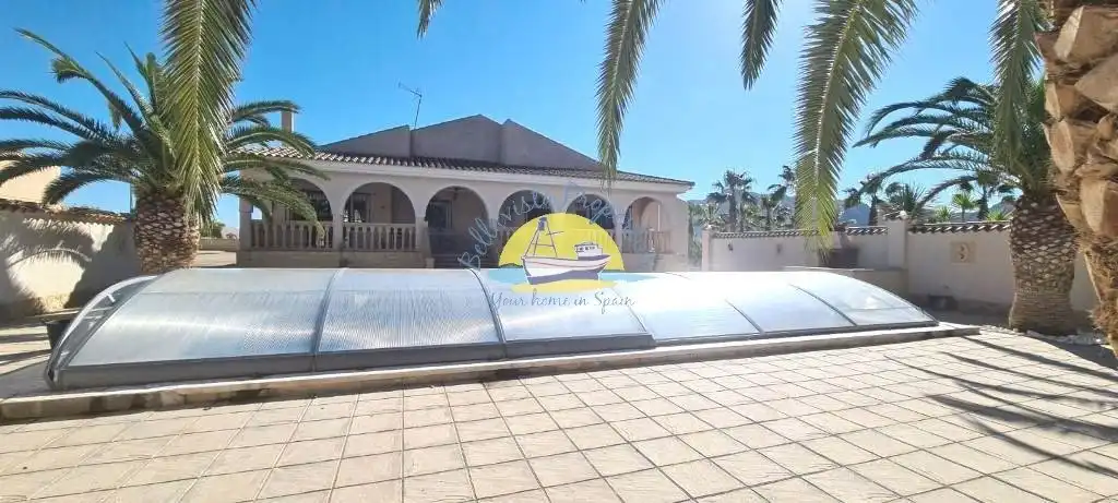 Vista exterior de Casa o chalet en venta en Mazarrón con Aire acondicionado, Calefacción y Jardín privado