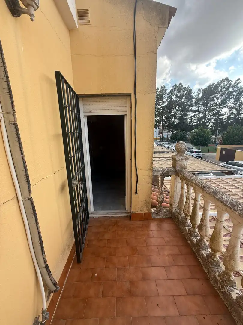Balcony of Detached homes for sale in Chucena, Huelva