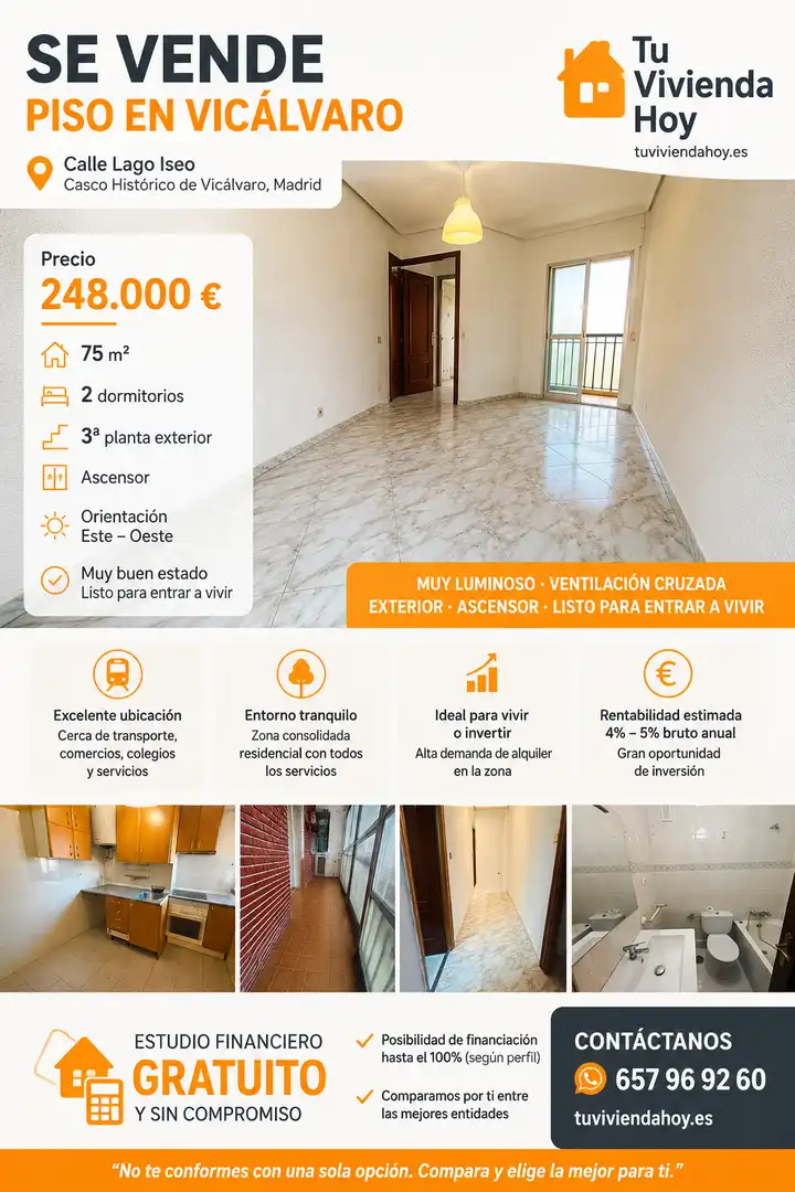 Exterior view of Flat for sale in Madrid