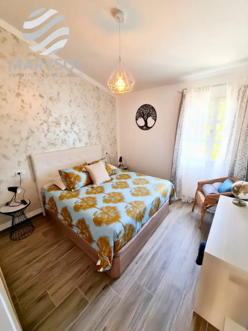 Bedroom of Apartments for rent in San Bartolomé de Tirajana  with Air Conditioner, Heating and Terrace