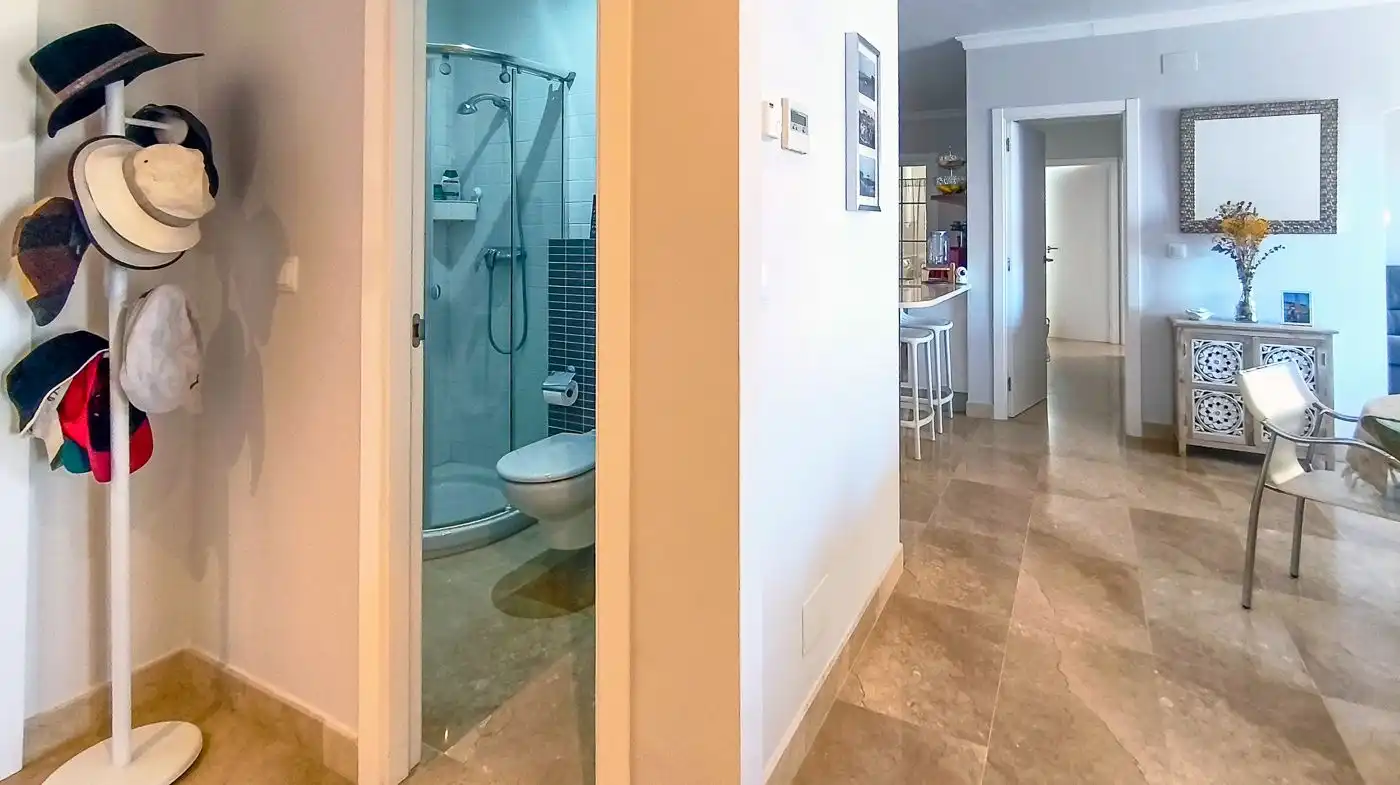 Bathroom of Apartments for sale in Pedreguer  with Air Conditioner, Heating and Private garden