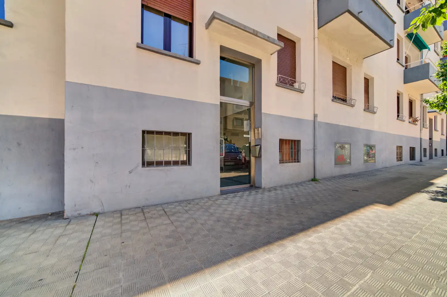 Vista exterior de Piso en venta en  Pamplona / Iruña con Calefacción