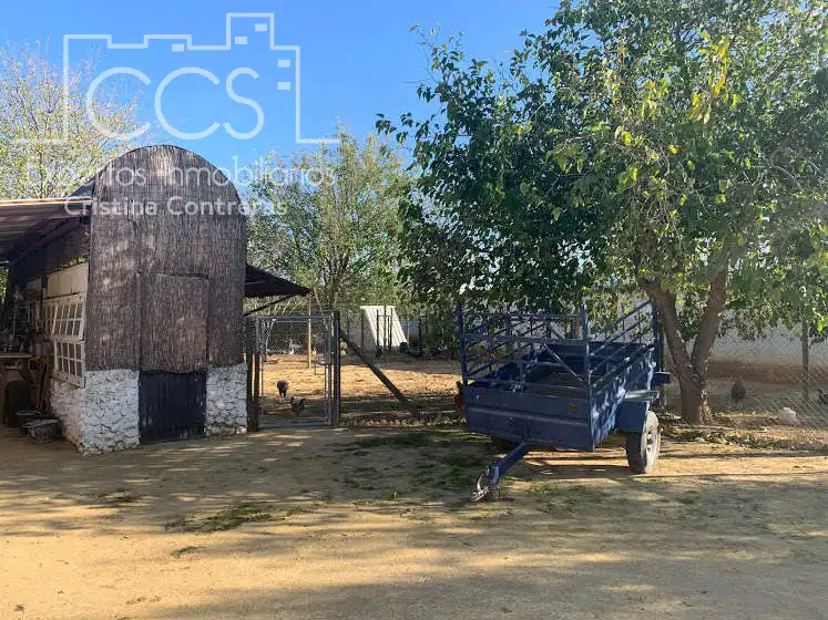 Vista exterior de Finca rústica en venta en Alcalá de Guadaira con Piscina y Amueblado