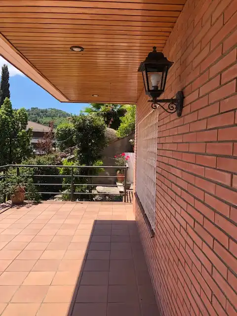 Terrassa de Casa o xalet en venda en La Palma de Cervelló amb Aire condicionat, Calefacció i Jardí privat
