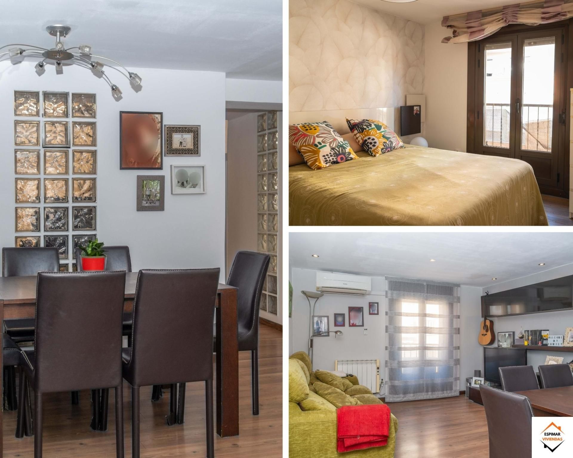 Bedroom of Flat for sale in  Zaragoza Capital  with Air Conditioner, Heating and Balcony