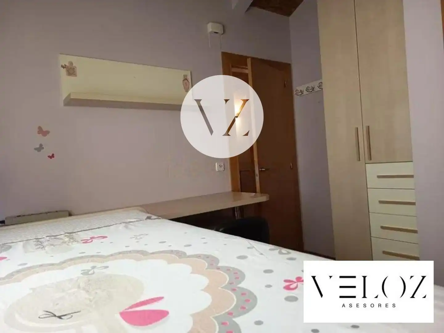 Schlafzimmer von Maisonette zur Miete in Salamanca mit Heizung und Waschmaschine