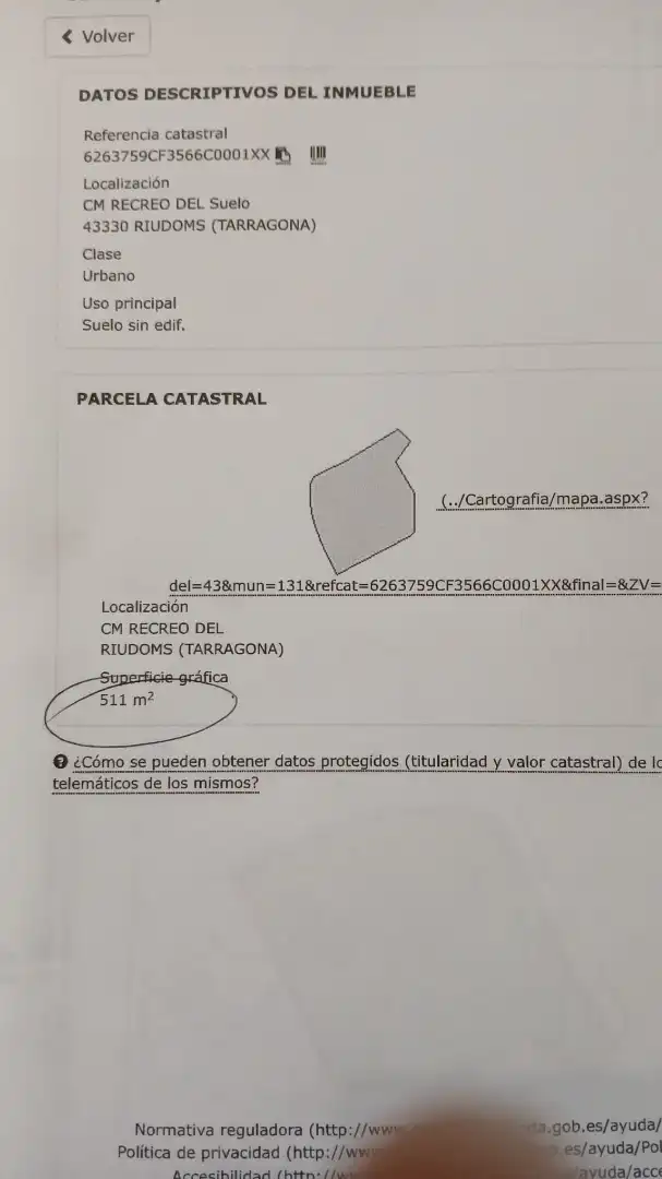 Terreny residencial en venda a Camí del Recreo 5, imagen 2