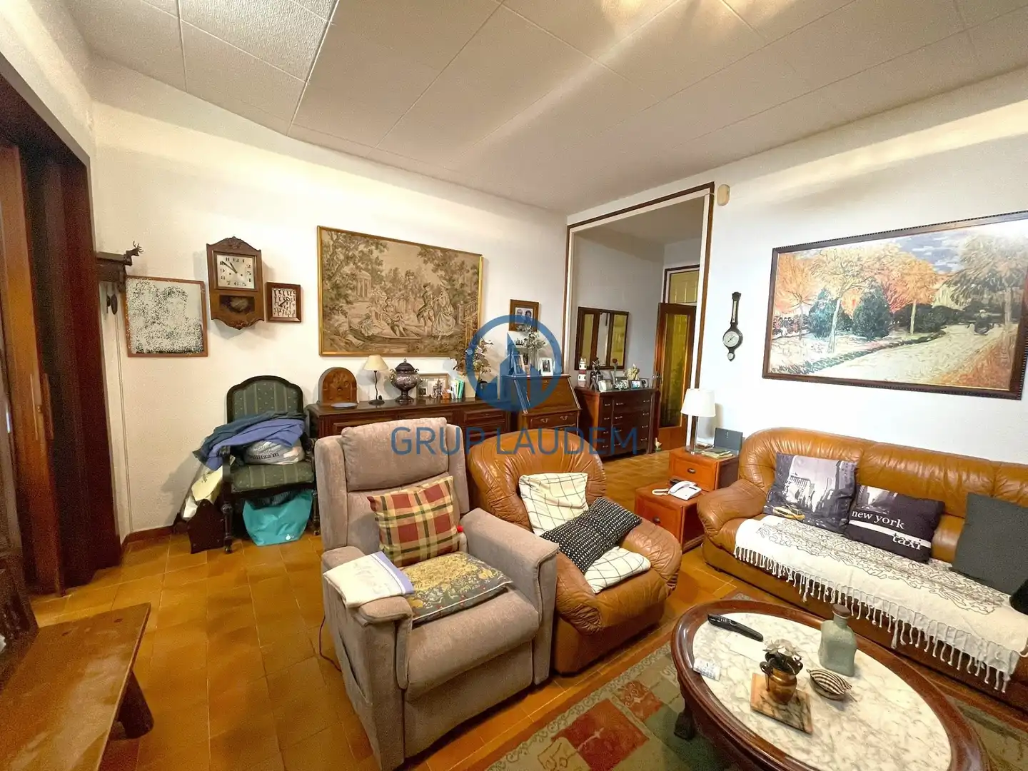 Living room of Houses for sale in Mataró  with Terrace, Storage room and Oven
