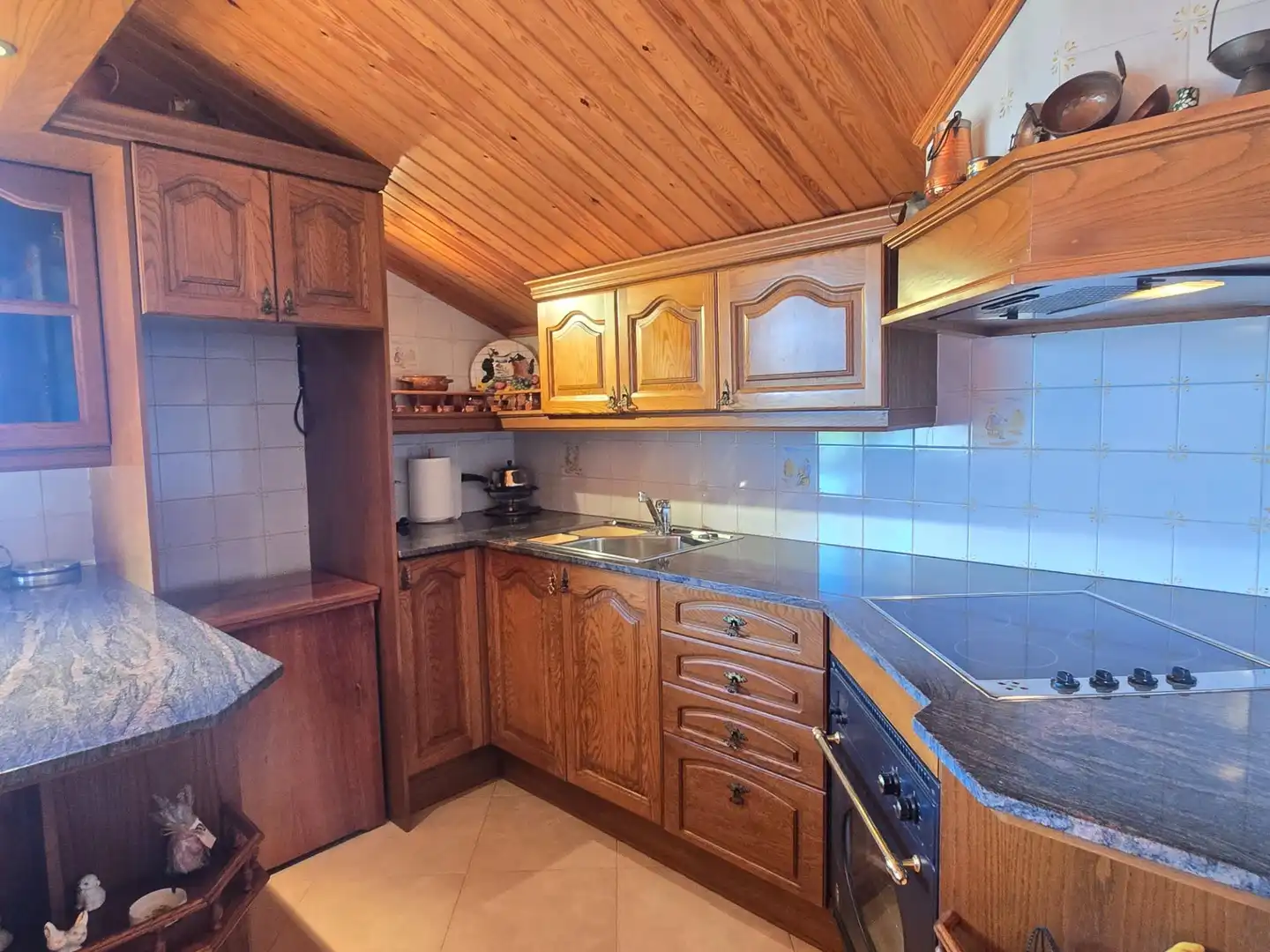 Cocina de Casa o chalet en venta en Canyelles con Calefacción, Jardín privado y Terraza