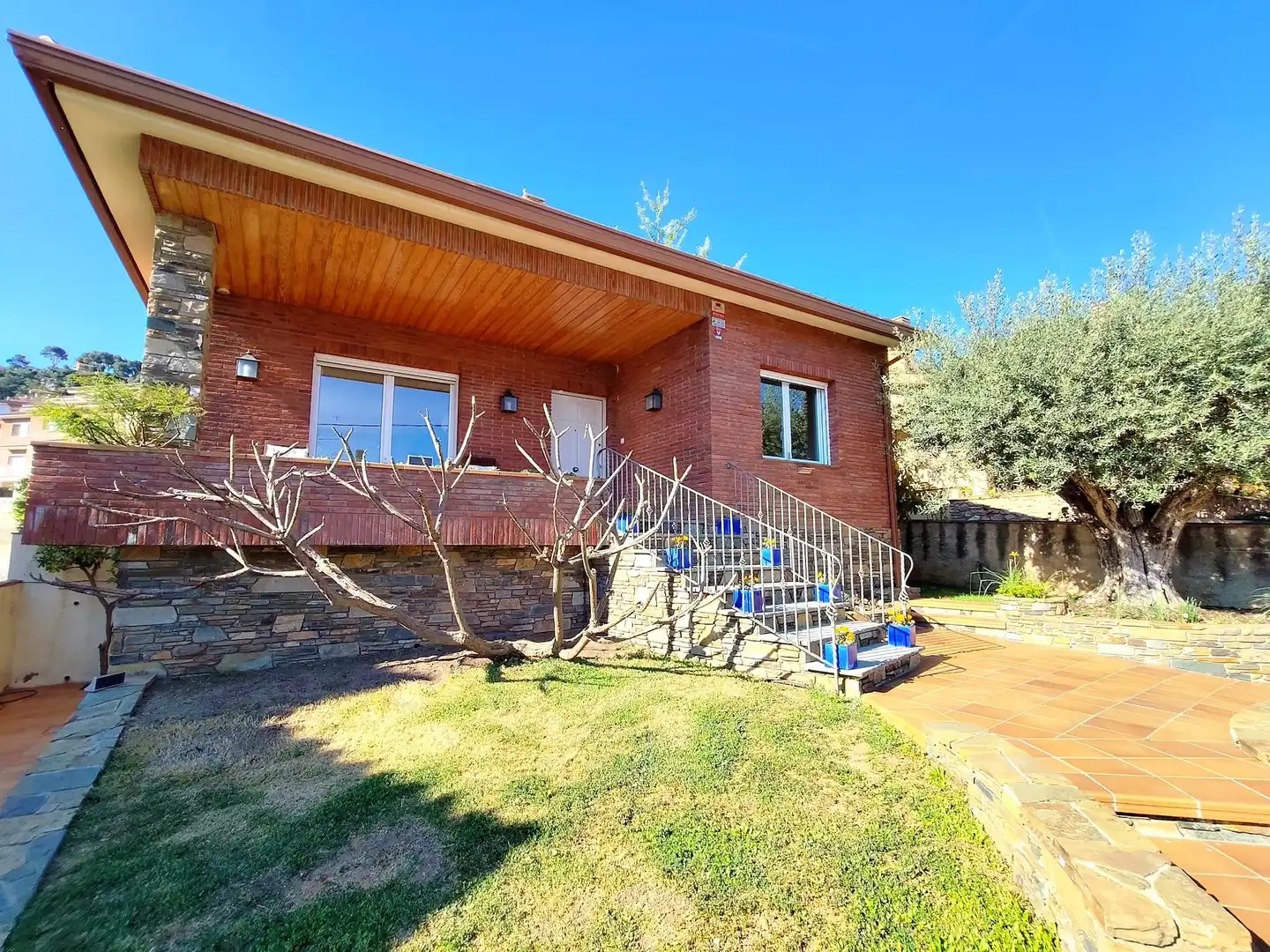 Vista exterior de Casa o xalet en venda en La Palma de Cervelló amb Aire condicionat, Calefacció i Terrassa