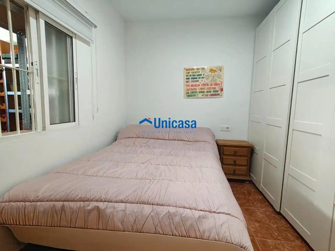 Bedroom of Flat for sale in Málaga  with Air Conditioner and Storage room