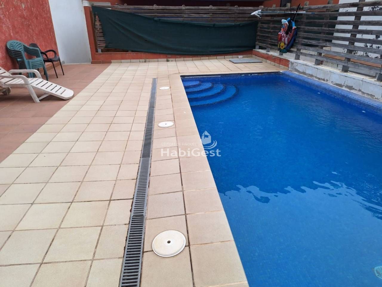 Swimming pool of Duplex for sale in Sils  with Air Conditioner, Terrace and Community pool
