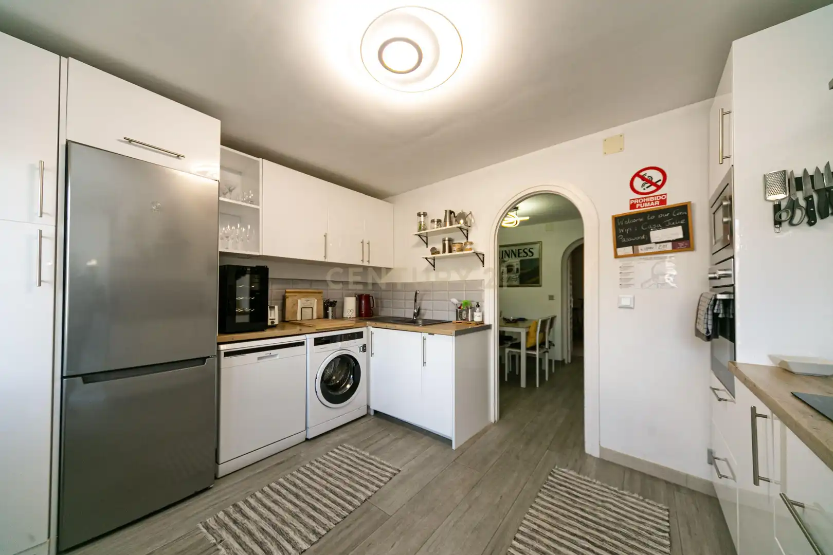 Cocina de Apartamento de alquiler en Benissa con Aire acondicionado, Trastero y Piscina