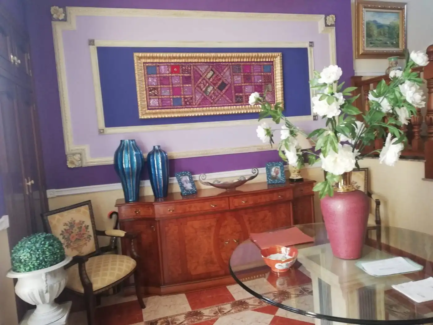 Dining room of Houses for sale in Albacete  with Air Conditioner, Terrace and Storage room