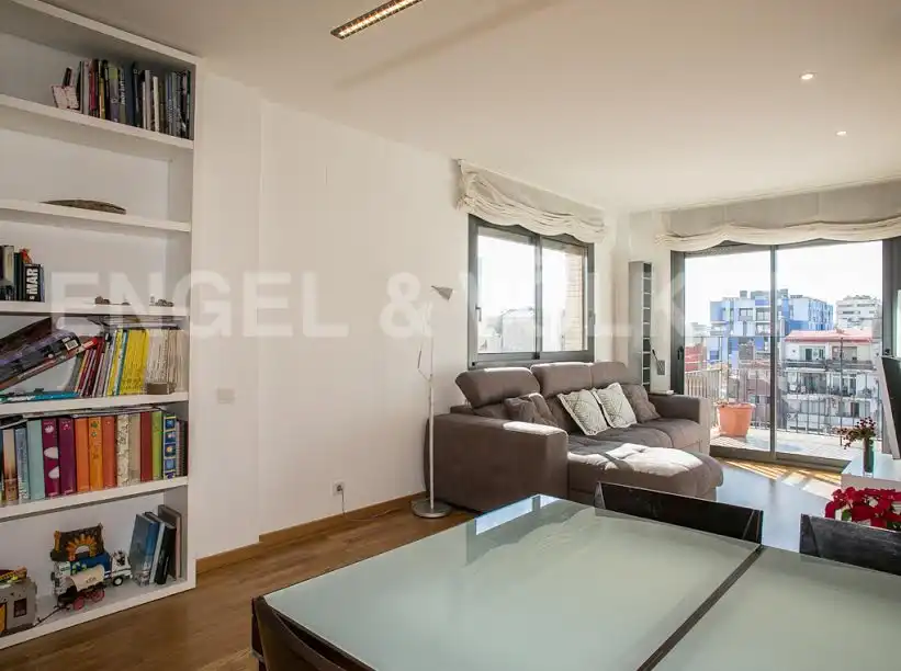 Living room of Flat for rent in Sant Martí