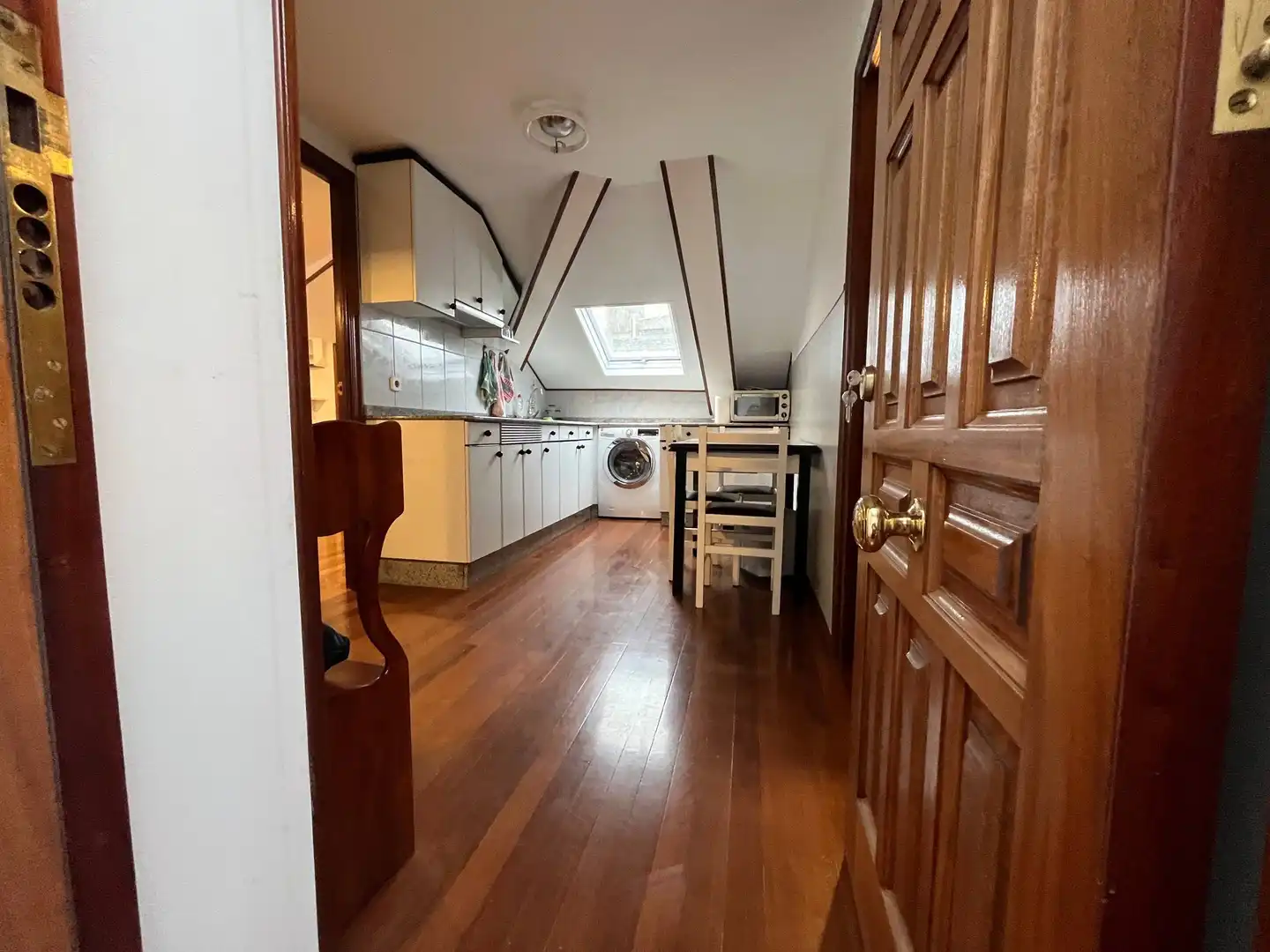 Cocina de Ático de alquiler en Santiago de Compostela  con Amueblado