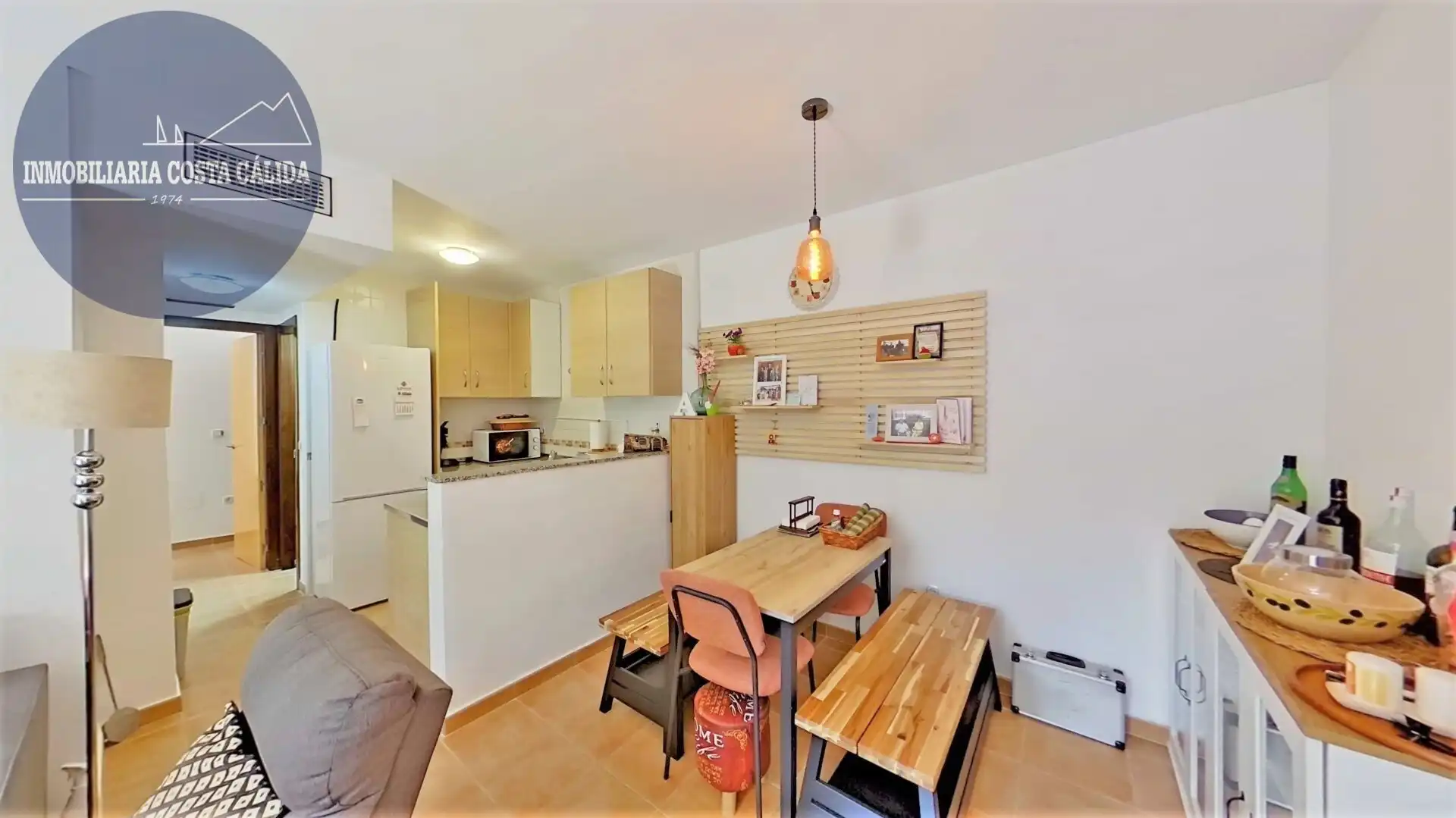 Kitchen of Apartments for sale in Águilas  with Air Conditioner, Heating and Private garden