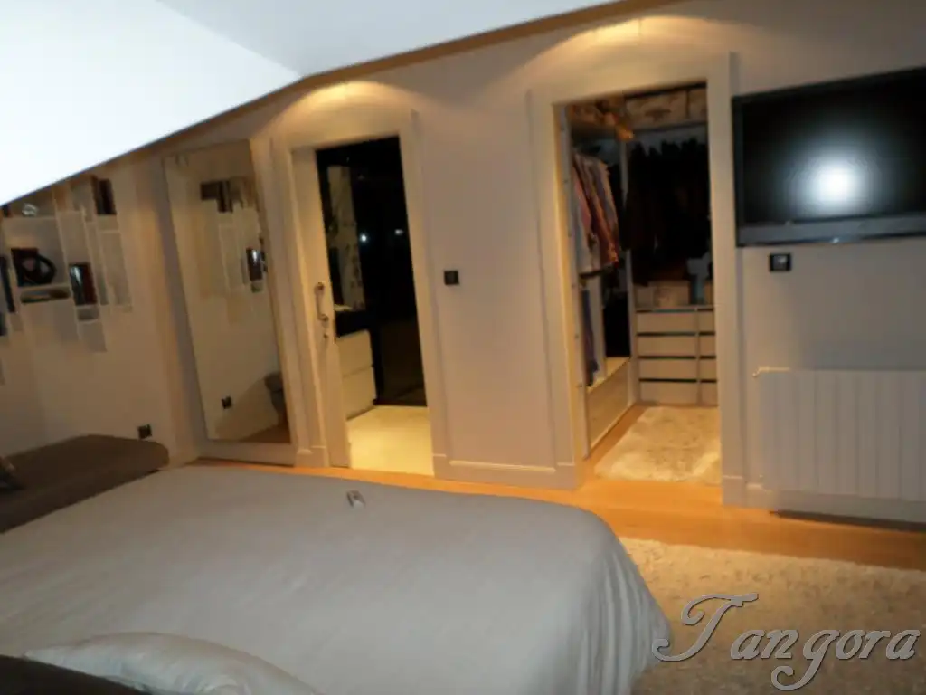 Schlafzimmer von Maisonette zum Verkauf in Getxo  mit Heizung, Parkett und Abstellraum